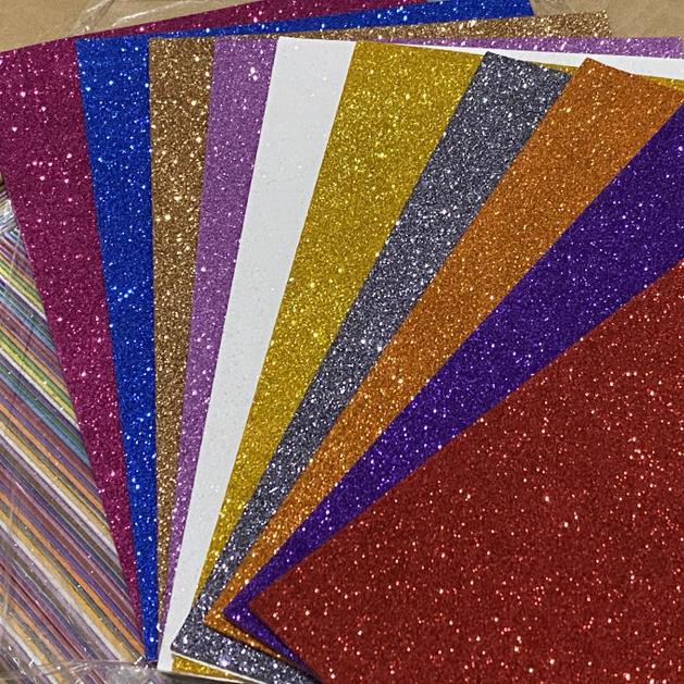 

Harga Termuraah-605 Glitter Foam Sticker untuk Art / Kerajinan -isi 10 warna ukuran A4
