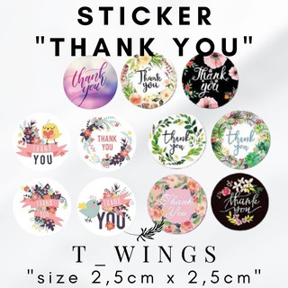 

[ MEDAN ] PROMO !!! 50PCS STICKER TERIMA KASIH / STICKER THANK YOU