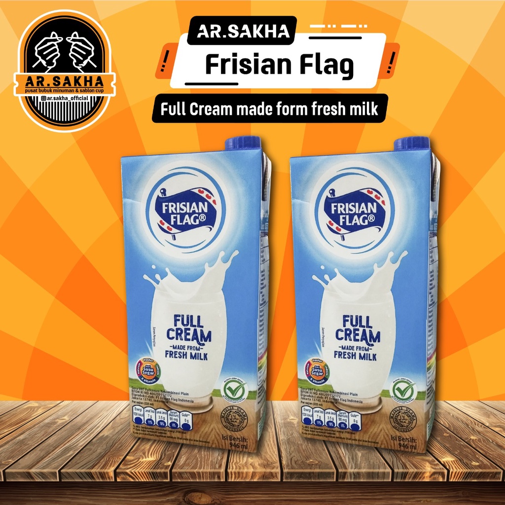

FRISIAN FLAG UHT FULL CREAM 495 ML