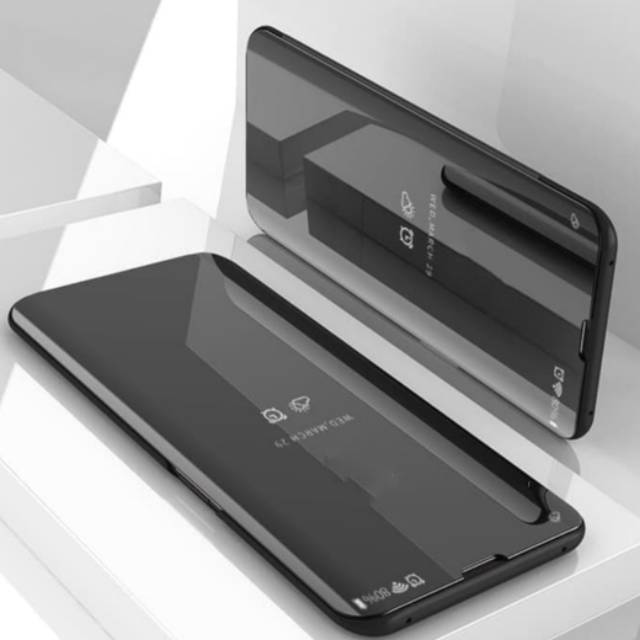 Flip Mirror Case Cover Clear View Samsung A10/A20/A30/A10S/A20S/A30S/A50/A50S