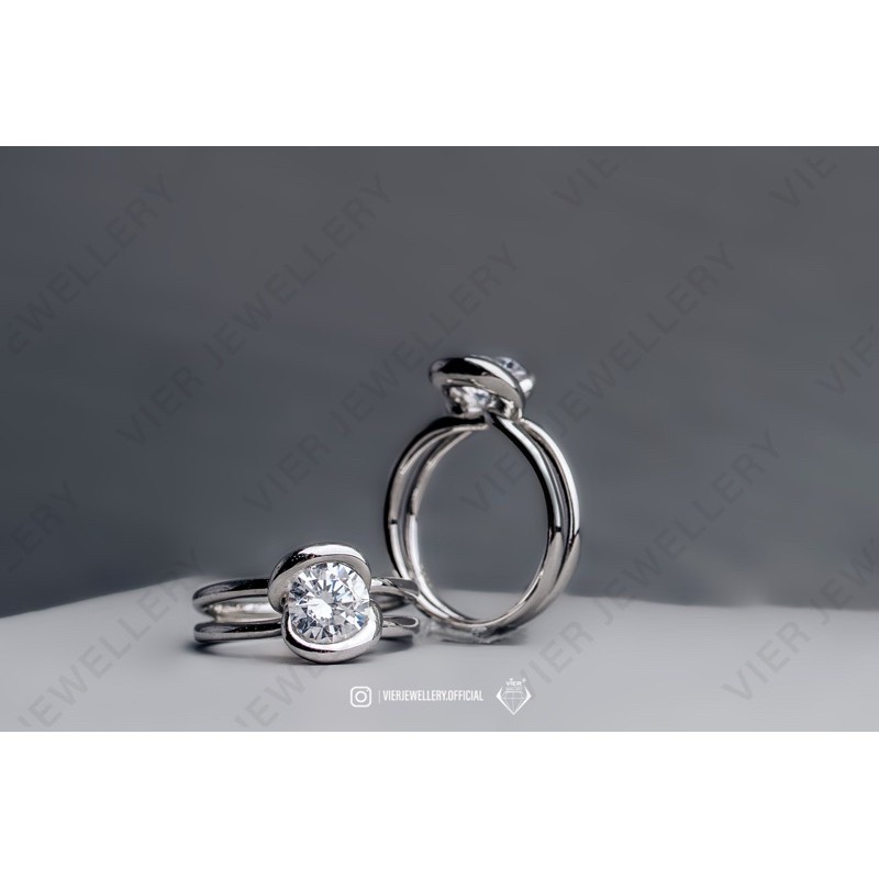 Vier Jewellery Wynn Edition Ring 9254 / Cincin Zirconia Grade AAA+