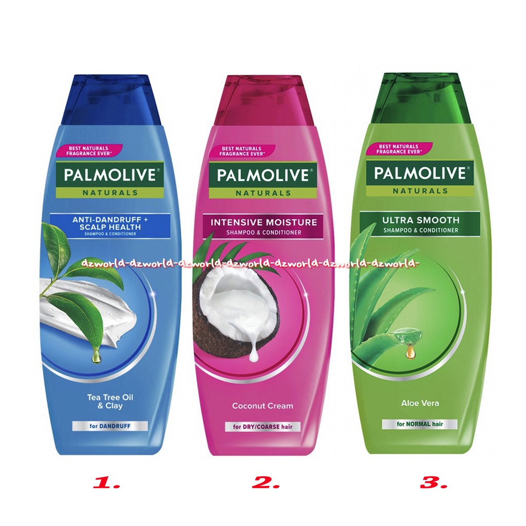 Palmolive Anti Dandruf Intensive Aloe Vera Ultra Smooth Shampoo Botol Coconut Tea Tream Palmolife Pal Molive Sampoo