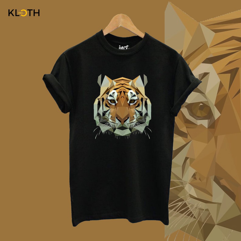 Kaos Hypebeast Geometric Animals Cotton Combed 24s Premium