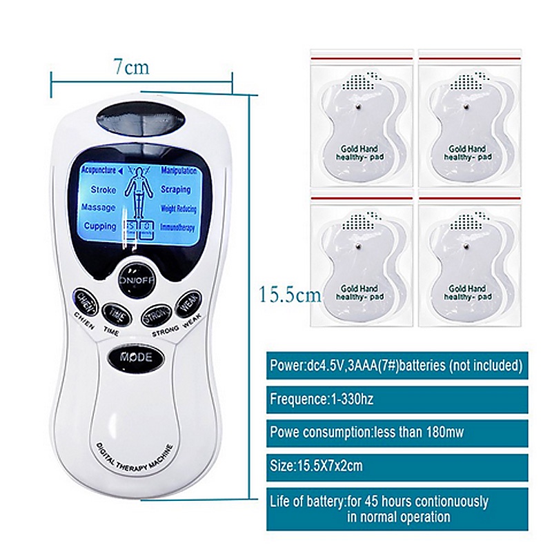 Mesin Therapy Pijat Akupuntur Terapi Elektrik Alat Berfungsi Membantu Melatih Syaraf Pada Penderita Digital