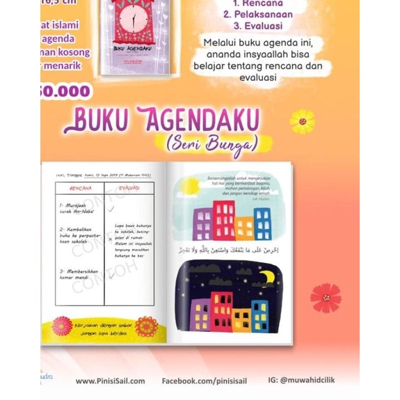 

➸ Buku Agenda (planner) Khusus Anak : AGENDAKU - Roket ۩