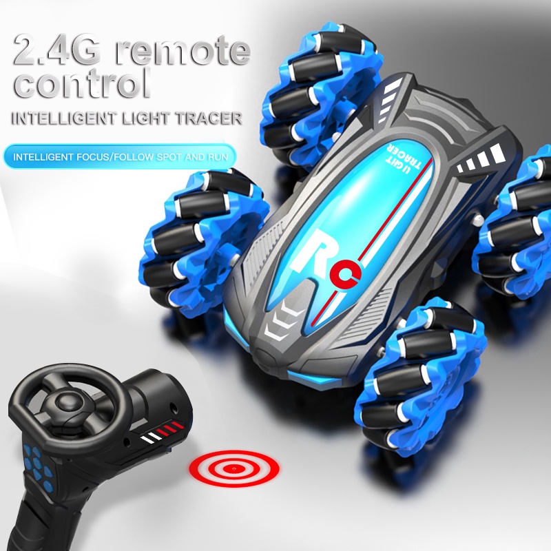 Gesture Stunt Drift 360 Derajat Mobil RC remote sensor jam tangan