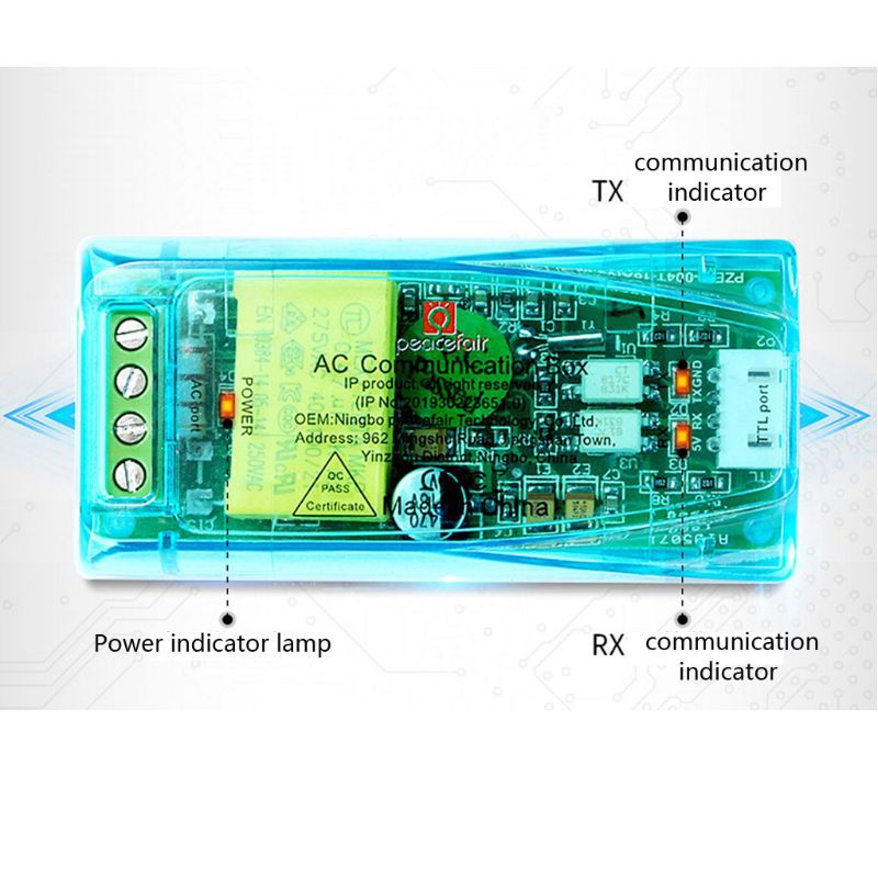 Modul Komunikasi Pzem-004T 3.0 Version Ttl Modbus-Rtu Ac Single Phase 100a