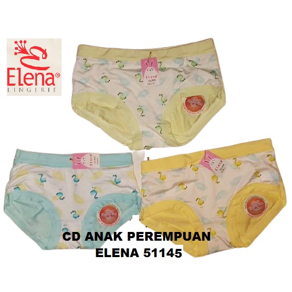 CD Celana Dalam Segitiga Anak Cewek Perempuan Super Soft ELENA 51161, 51152, 51153, 51144, 51145 -47