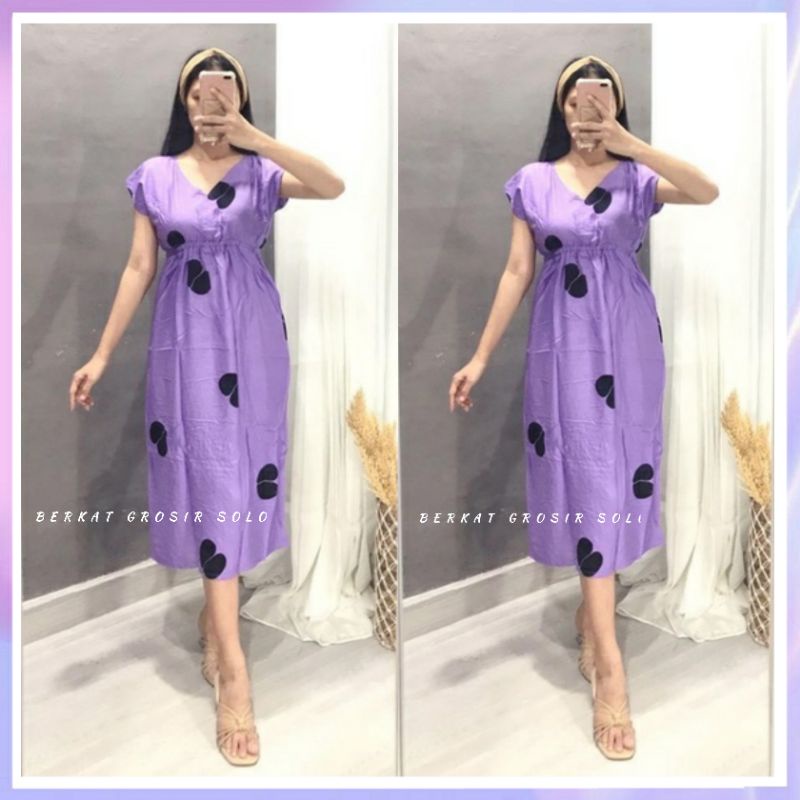 Daster Bali Manohara Panjang Murah Motif Biji Kopi Pecah