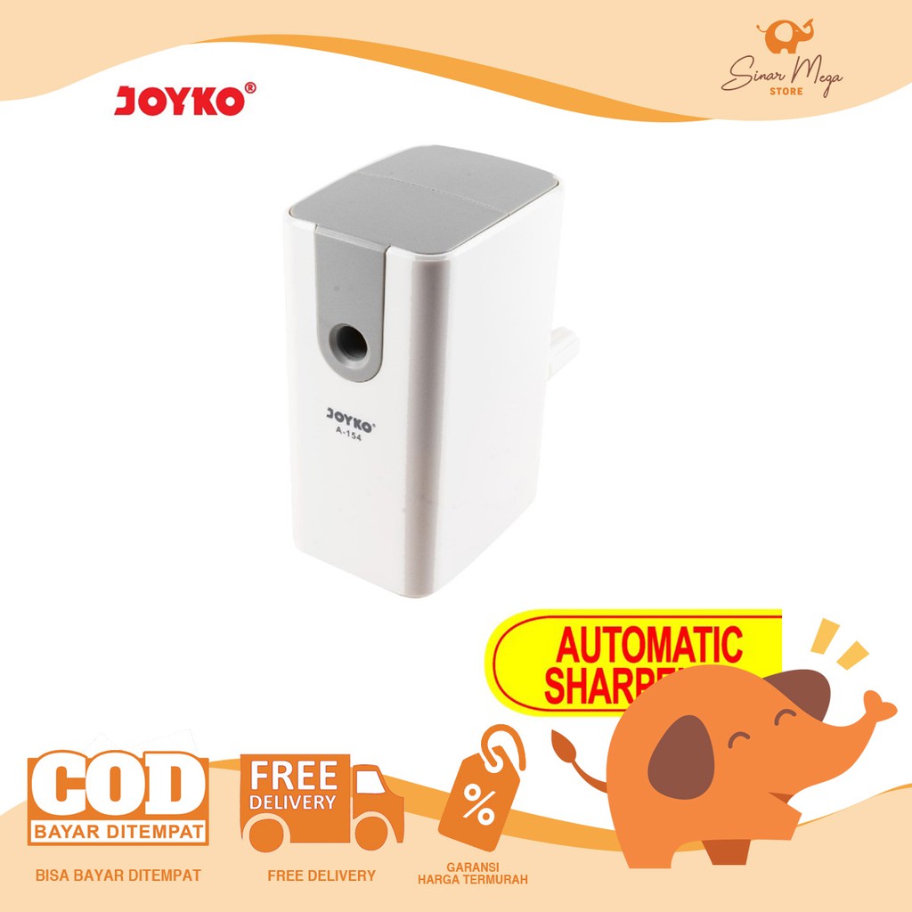 

Joyko Sharpener A-154 / Pengserut Rautan Serutan Putar Murah Berkualitas