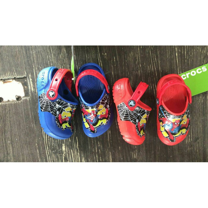 Crocs Kids Funlab Lights Marvel Avengers Original Sepatu Sandal Crocs Anak Original Crocs Marvel Shopee Indonesia