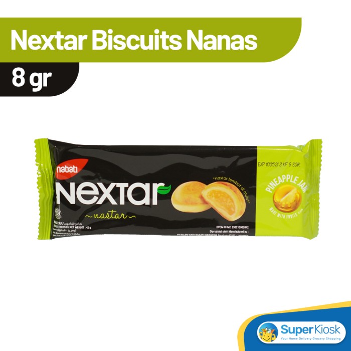 

Nextar Biscuits Nanas 8gr