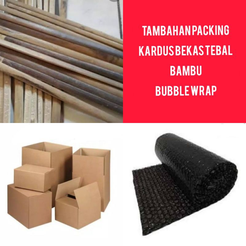 

Packing Kardus Bekas Bambu Tebal Bubble Wrap