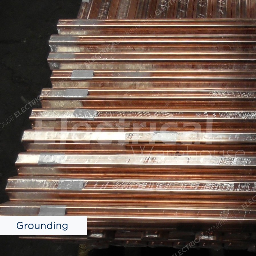 COPPER ROD 3/8 inch x 3 meter (GROUND GROUNDING 3m mtr) 100% TEMBAGA