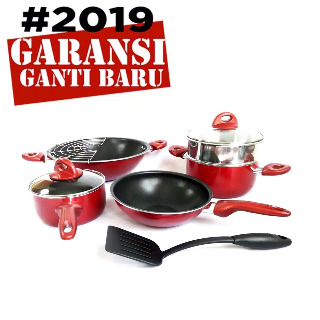 Panci set 9pc supra rosemary panci supra kuat dan tebal