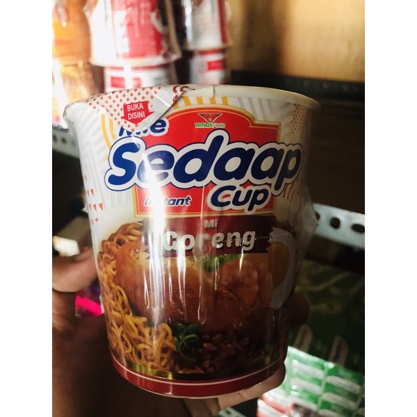 

mie sedap instan cup