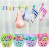 30Pcs Jepitan Baju Jemuran Plus Keranjang Clothespin Socks Clip