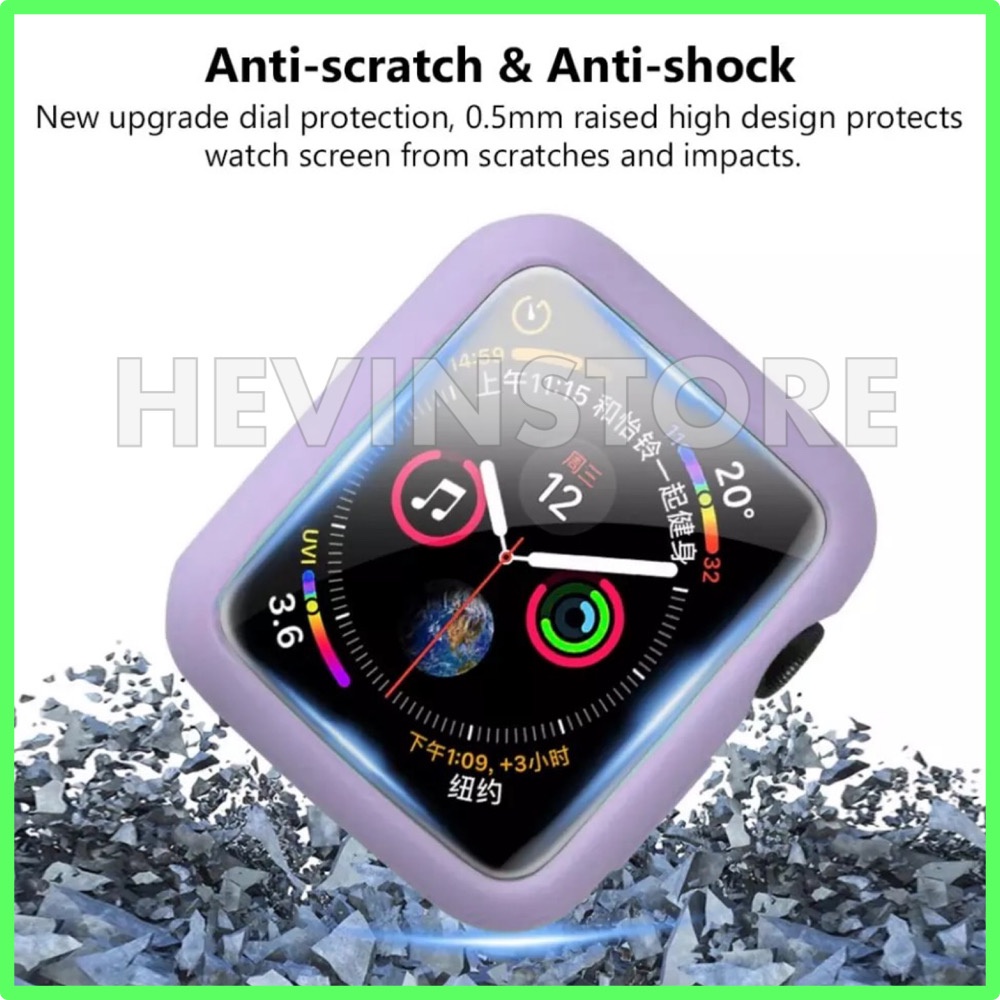 BUMPER WATCH iOS 40MM/44MM  SOFT SILIKON CASE iWATCH