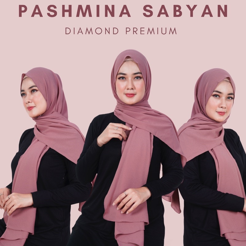 Pashmina Sabyan Diamond Premium