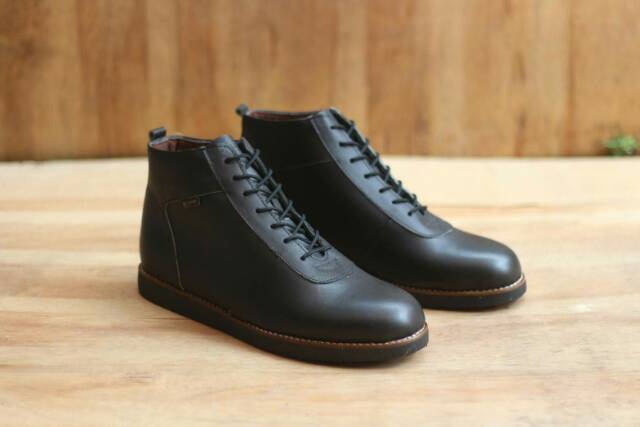 SEPATU BOOT KULIT ASLI CEVANY COREY