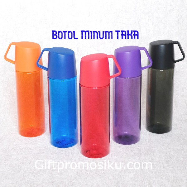 Tumbler Chielo TAKA ~ Botol Minum  Plastik Polos Tutup Cangkir 500ml.