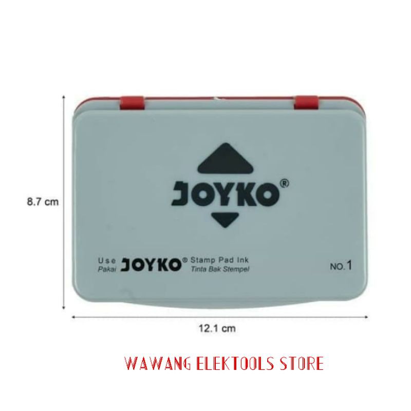 

STAMP PAD / BAK STEMPEL JOYKO SIZE/ UKURAN NO. 1