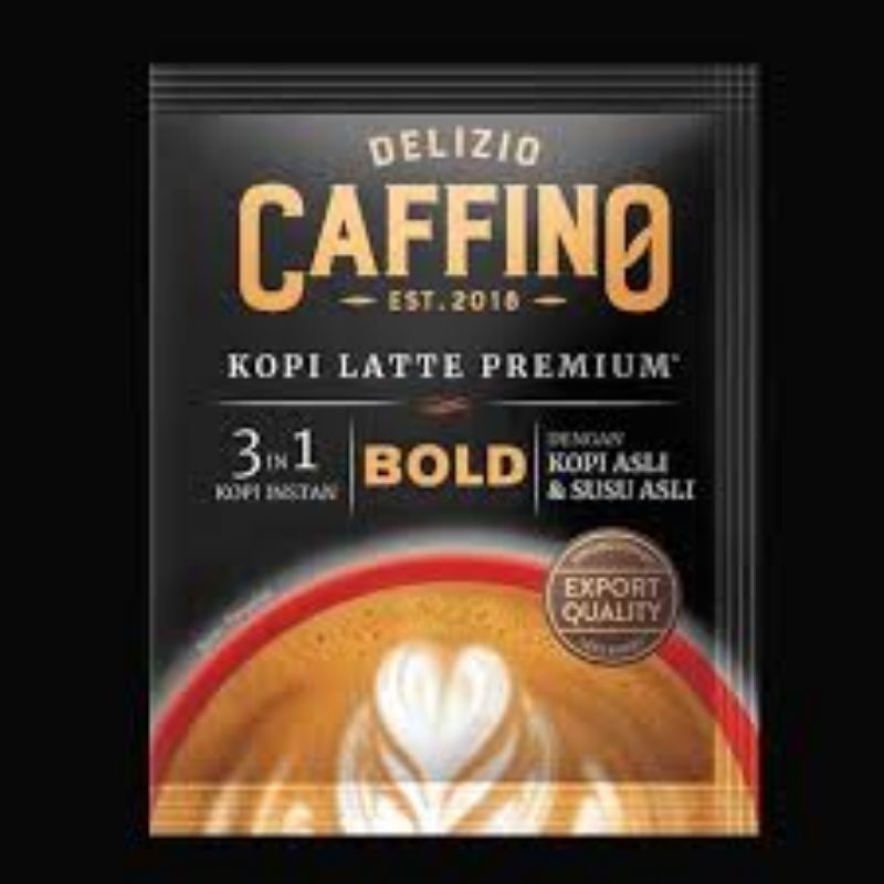 Caffino Latte DARK &amp; BOLD Cappucino (renceng)