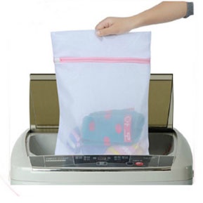 Kantong / Tas Laundry Mesin Cuci Portable Model Jaring Serbaguna Underware Bra Celana Dalam Sepatu Baju Bayi Laundry Washing Mesh Bag