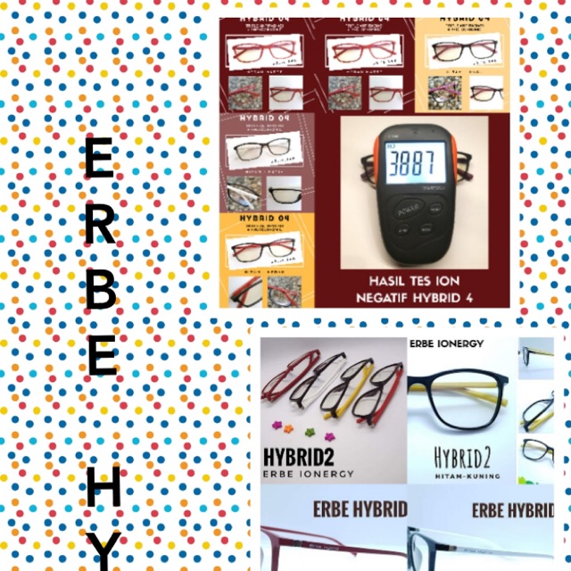 Kacamata ion ERBE HYBRID original harga murah aja