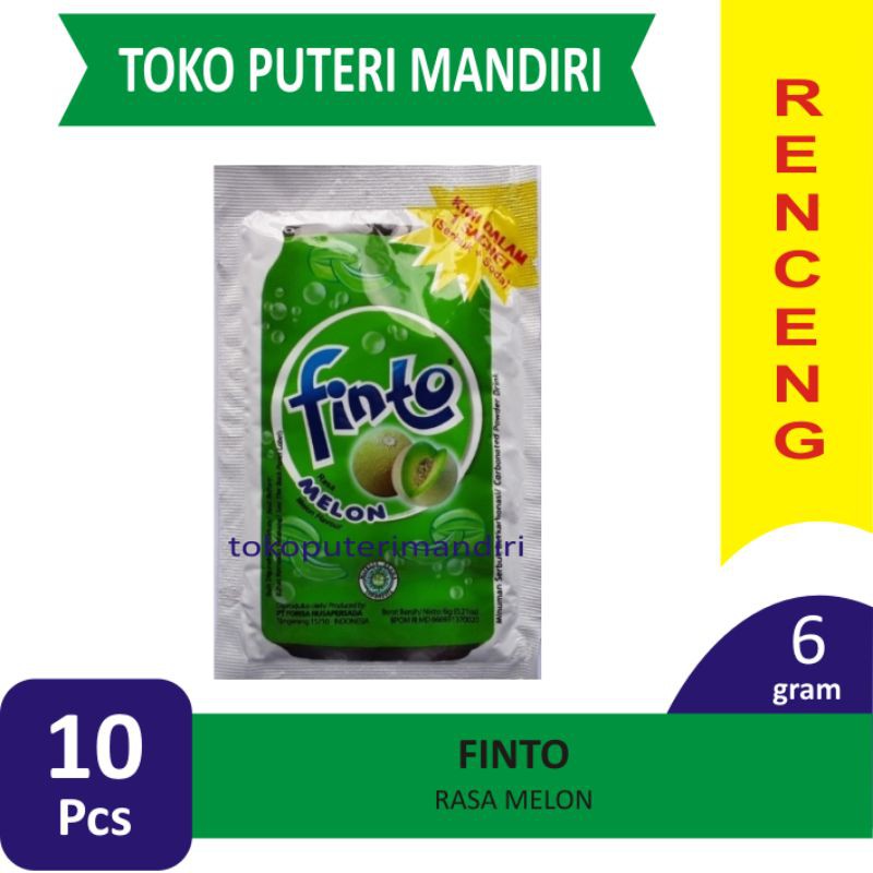 

Finto Rasa Melon Renceng isi 10 Pcs