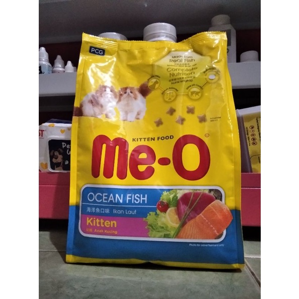 Meo Kitten Ocean Fish 1,1kg  cat food Makanan kucing Meo