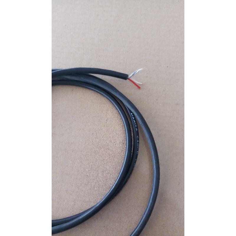 Kabel microphone. kabel mic stereo hitam makita meteran