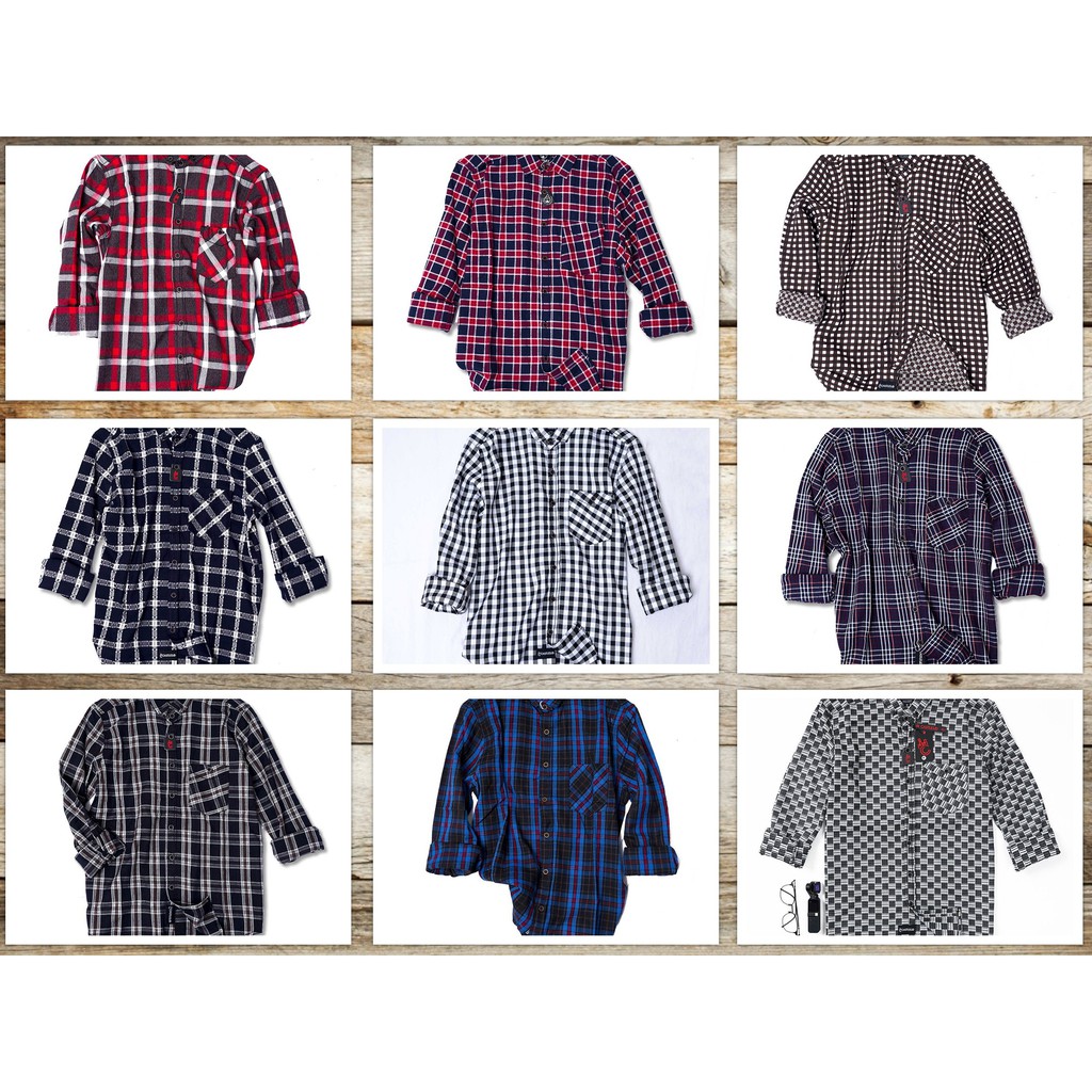 Kemeja Pria Flanel / Kemeja Flanel Distro / Kemeja Distro Flanel - CSTL/11-19