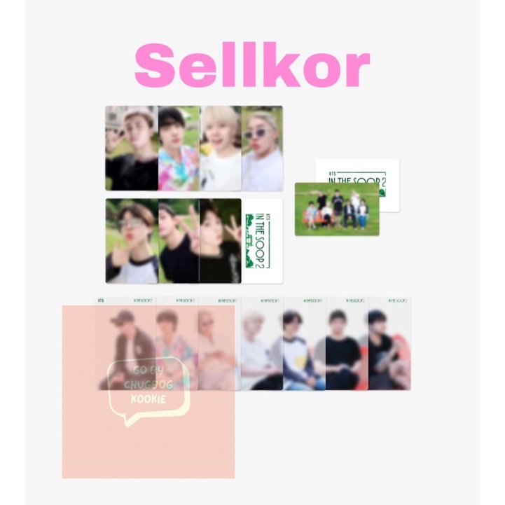 IN THE SOOP BTS SEASON 2 EARLY BIRD GIFT GO BY CHUGBOGKOOKIE SELLKOR (booked)