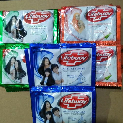 Lifebuoy Shampoo Sachet Renteng 24 pcs saset // Shampo lifebuoy 9ml