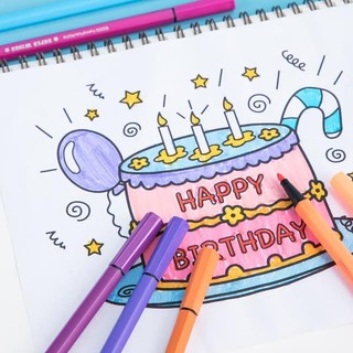  W8Q Deli Pensil Cat  Air 12 Warna  Super  Wings Bentuk 