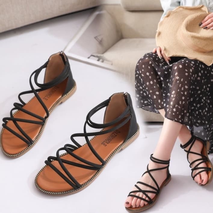  Sandal Tali Gladiator  MH17 Shopee Indonesia