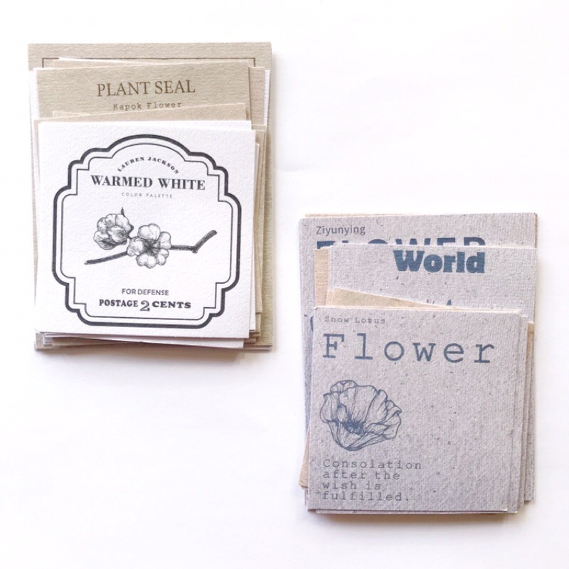 

VINTAGE PLANT PAPER UNTUK JOURNAL/SCRAPBOOK