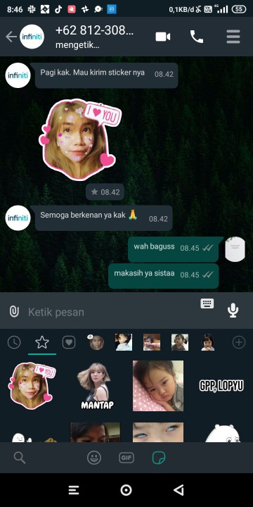 Custom Whatsapp Sticker Meme/wajah Lucu