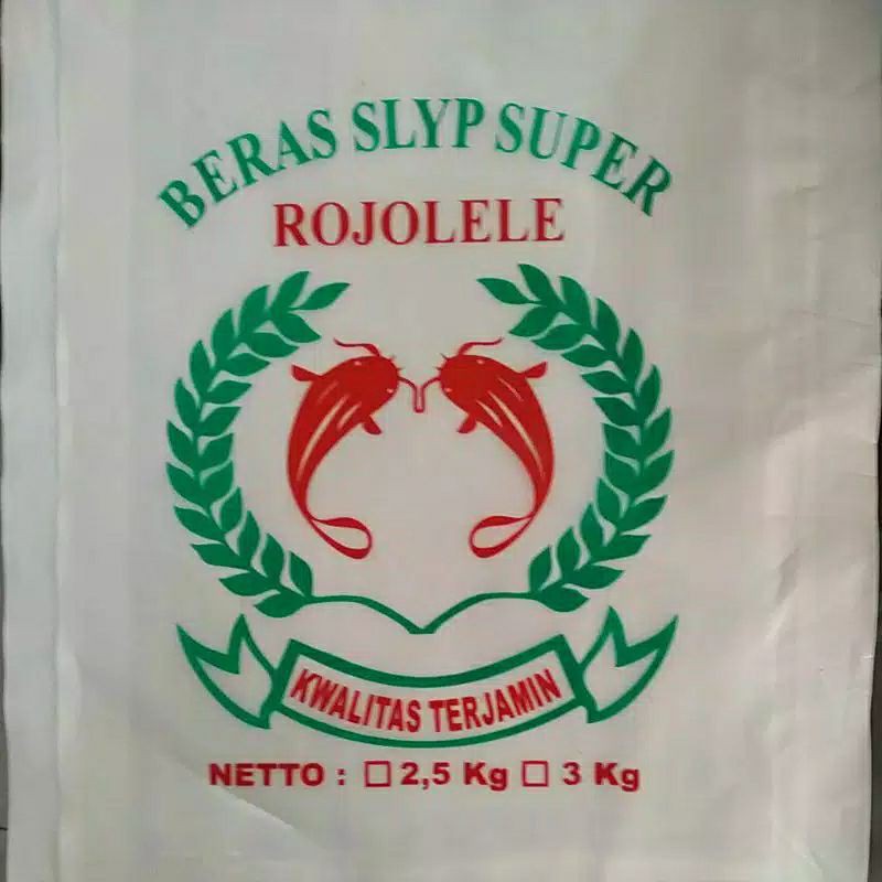 Plastik Beras Raja Lele 2,5kg (100lbr)