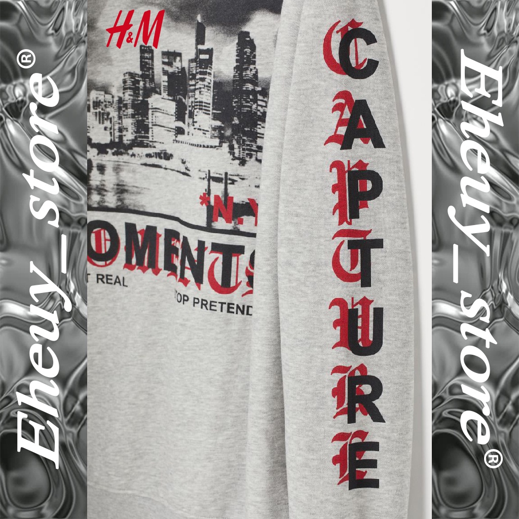 Crewneck H&amp;M THE BEATLES MARILYN CAPTURE MOMENT H&amp;M Crewneck abu H&amp;M sweater h&amp;m abu abu