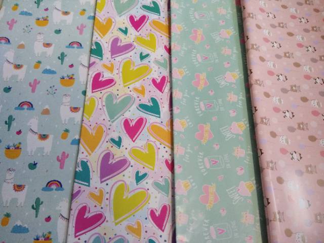 

Tambahan packing Kertas kado -packing kado