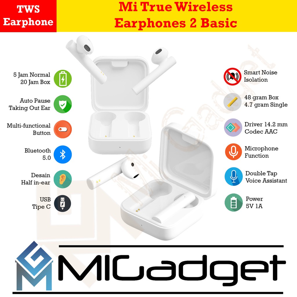 True Wireless Earphone 2 Basic - Airdots Pro 2 Basic