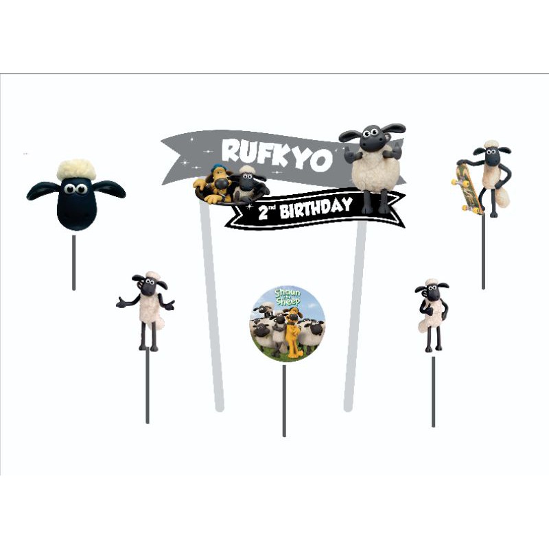 Topper Shaun The Sheep PAKE NAMA