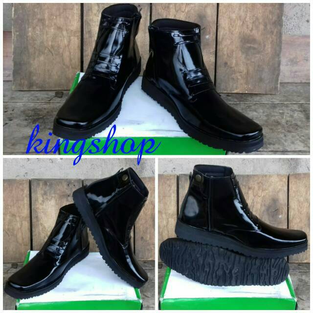 sepatu PDH sol rata full kulit / sepatu PDH exclusive