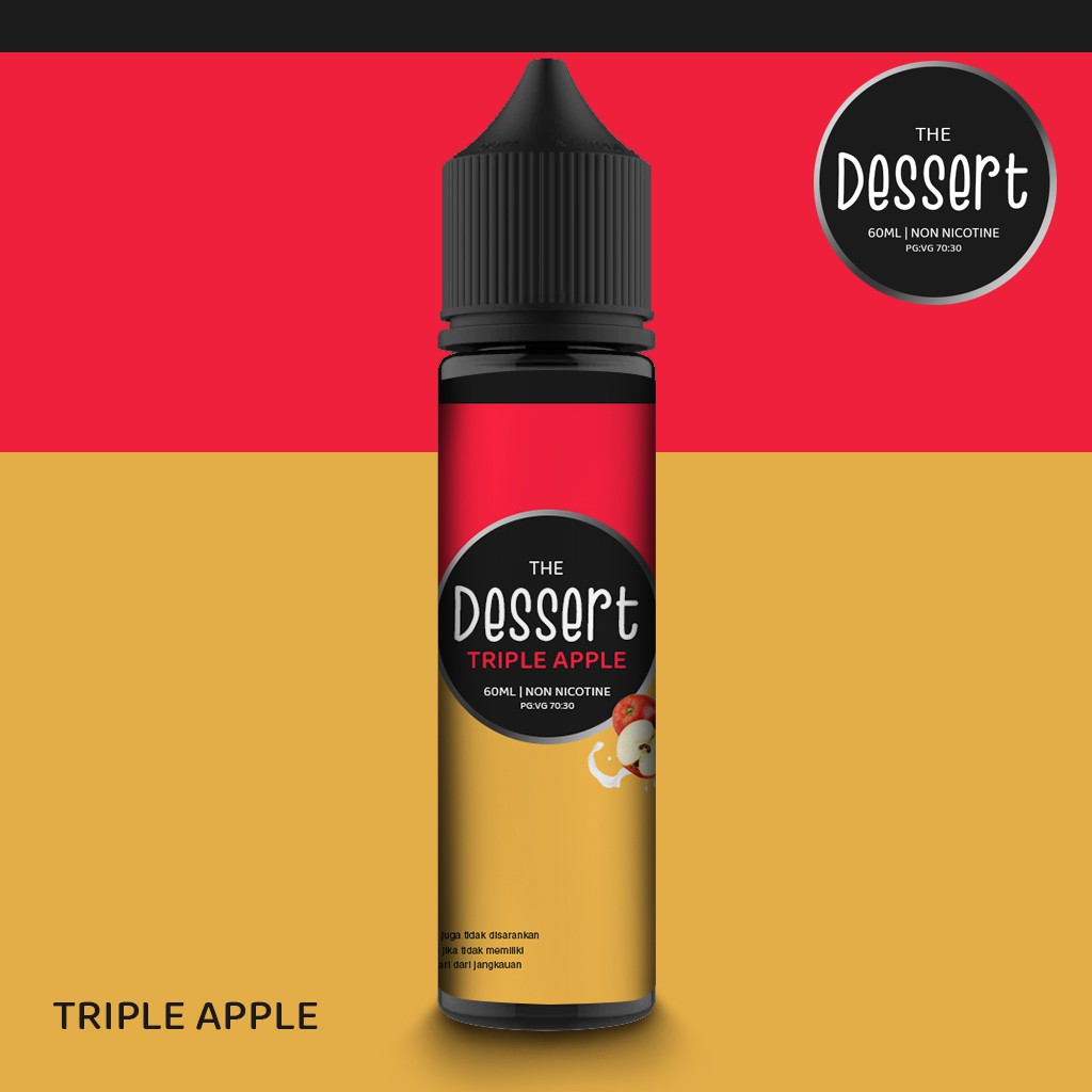 DESSERT TRIPPLE APPLE murah dan enak