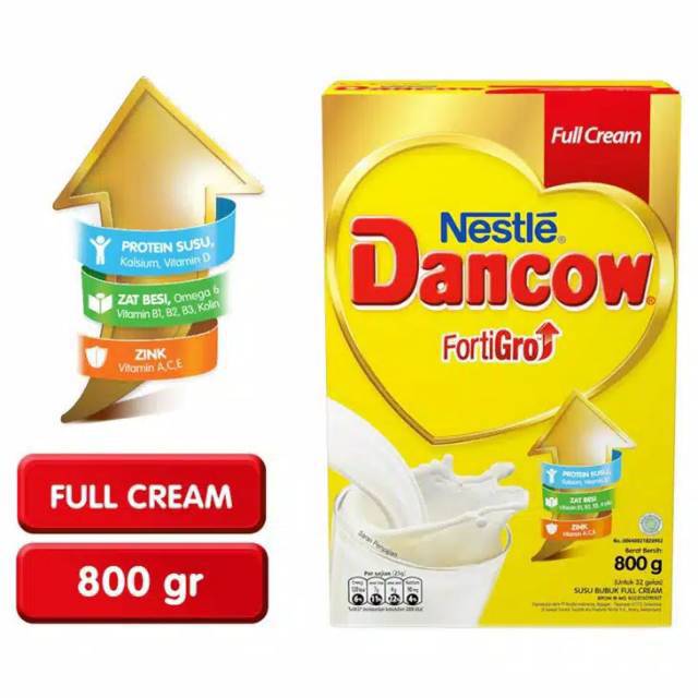 

Dancow Fortigro Full Cream 800gr/Susu Formula