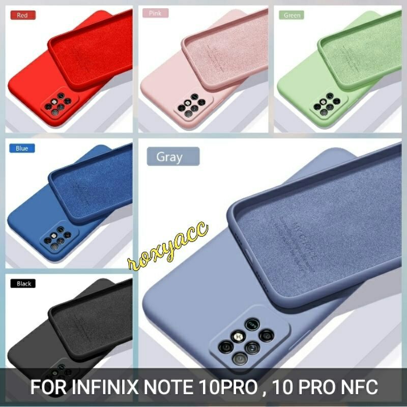CASE INFINIX NOTE 11 NFC , NOTE 11 PRO , NOTE 10 PRO , NOTE 10 PRO NFC SOFTCASE