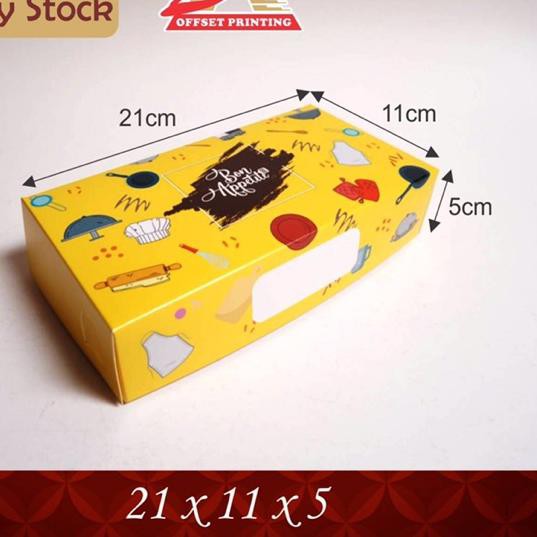 

иv*SALE*эρ Box Pisang Nugget/Donat/Brownies/Spiku 21 x 11 x 5 иz
