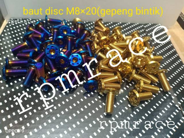 Baut disc cakram depan probolt thailand baut piringan cakram depan probolt thailand heng universal harga 1 pcs